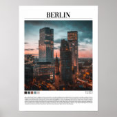 Berlin - Deutschland Poster (Vorne)