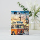 Berlin Deutschland Postkarte (Stehend Vorderseite)