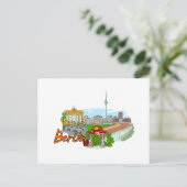 Berlin - Deutschland Postkarte (Stehend Vorderseite)