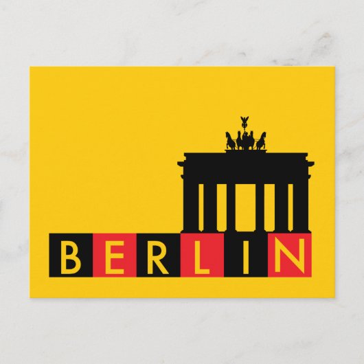 Berlin, Deutschland Postkarte (Vorderseite)