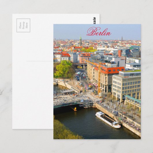 Berlin, Deutschland Postkarte (Vorne/Hinten)