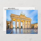 Berlin, Deutschland Postkarte (Vorne/Hinten)