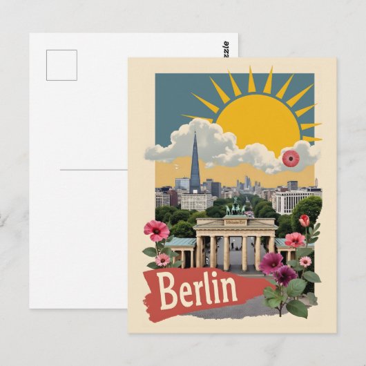 Berlin, Deutschland Postkarte (Vorne/Hinten)