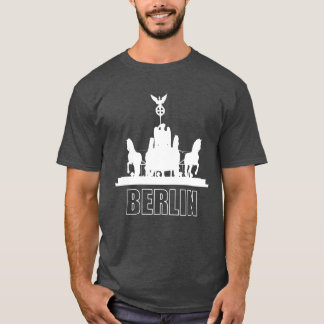 Berlin Deutschland Quadriga Souvenir Geschenk Graf T-Shirt