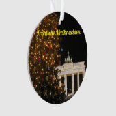 Berlin Deutschland Reise Weihnachtsschmuck Ornament (Vorderseite)