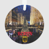 Berlin Deutschland Reise Weihnachtsschmuck Ornament (Rückseite)