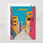 Berlin Deutschland Reisen Postkarte (Vorne/Hinten)