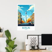 Berlin Deutschland Reiseplakat 1 Poster (Heimbüro)
