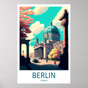 Berlin Deutschland Reiseplakat 2 Poster