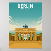 Berlin Deutschland Reisevorführung Poster (Vorne)