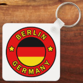 Berlin Deutschland Schlüsselanhänger (Rückseite)