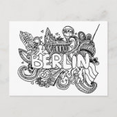 Berlin Deutschland Sehenswürdigkeit Souvenir Postkarte (Vorderseite)