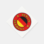 Berlin Deutschland Serviette (Ecke)
