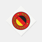 Berlin Deutschland Serviette (Ecke)