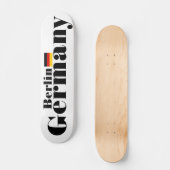 Berlin, Deutschland Skateboard (Vorderseite)