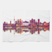 Berlin Deutschland Skyline Geschirrtuch (Horizontal)