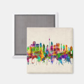 Berlin Deutschland Skyline Magnet (Vorderseite/Rückseite)