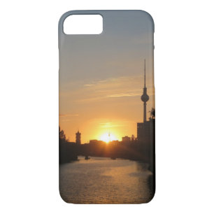 Berlin Deutschland Skyline Night Fernsehturm Case-Mate iPhone Hülle