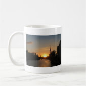 Berlin Deutschland Skyline Night Postcard Fernseht Kaffeetasse (Links)