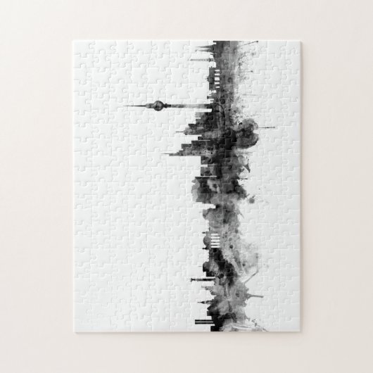 Berlin Deutschland Skyline Puzzle (Vertikal)