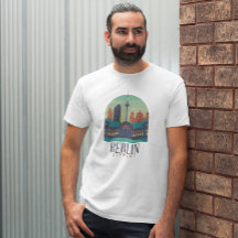 Berlin Deutschland Skyline T Shirt