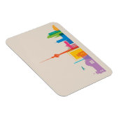 Berlin, Deutschland Stadtbild Magnet (Rechte Seite)