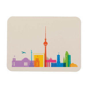 Berlin, Deutschland Stadtbild Magnet