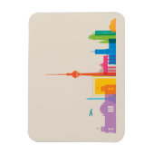 Berlin, Deutschland Stadtbild Magnet (Vertikal)