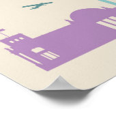 Berlin, Deutschland Stadtbild Poster (Ecke)