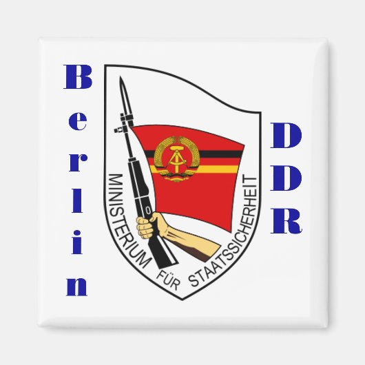Berlin, Deutschland Stasi Magnet (Vorne)