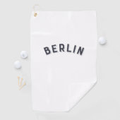 Berlin, Deutschland Vintag Arch Golfhandtuch (Insitu)