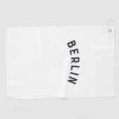 Berlin, Deutschland Vintag Arch Golfhandtuch (Horizontal)