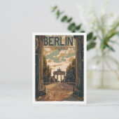 Berlin Deutschland Vintag Berühmter Reiseort Postkarte (Stehend Vorderseite)