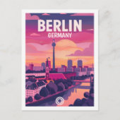Berlin Deutschland Vintag Berühmter Reiseort Postkarte (Vorderseite)