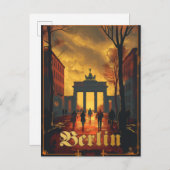 Berlin, Deutschland Vintage Travel Postkarte (Vorne/Hinten)