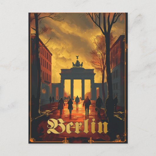 Berlin, Deutschland Vintage Travel Postkarte (Vorderseite)