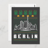Berlin Deutschland Weihnachten Postkarte (Vorne/Hinten)