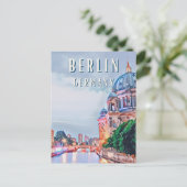 Berlin - Die belebte Hauptstadt Deutschlands Postkarte (Stehend Vorderseite)