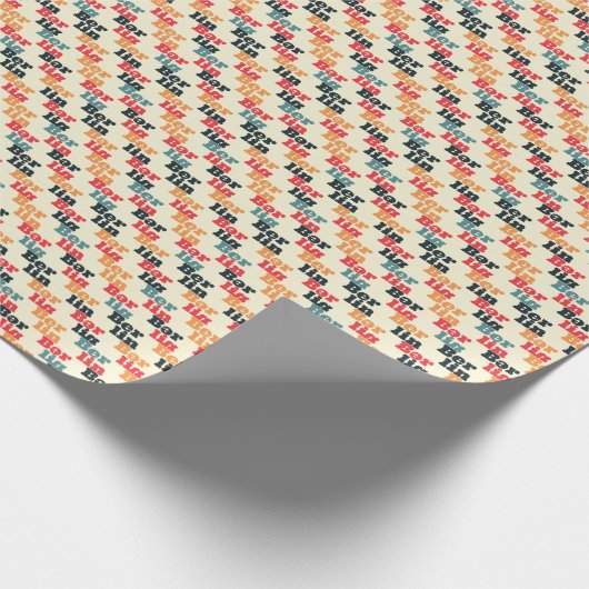 Berlin Digital Creative, Print Pattern. Geschenkpapier (Ecke)