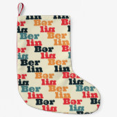 Berlin Digital Creative, Print Pattern. Kleiner Weihnachtsstrumpf (Vorderseite)