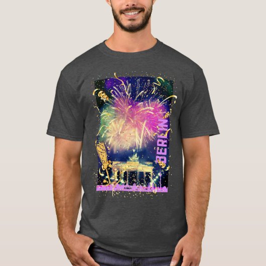 Berlin Fireworks T-Shirt (Vorderseite)