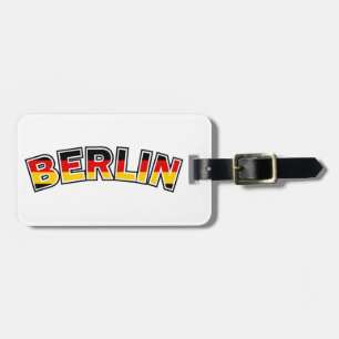 Berlin Gepäckanhänger