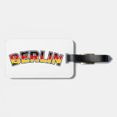 Berlin Gepäckanhänger (Rückseite horizontal)