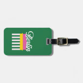 Berlin Gepäcktag Gepäckanhänger (Vorderseite horizontal)