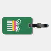 Berlin Gepäcktag Gepäckanhänger (Rückseite horizontal)