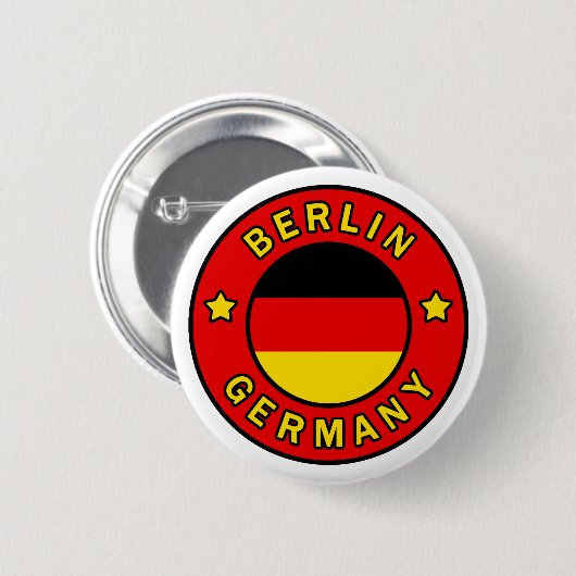 Berlin Germany Button (Vorne & Hinten)