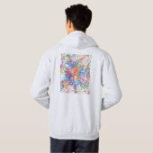 Berlin Germany City Map Hoodie (Schwarz voll)