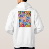 Berlin Germany City Map Hoodie (Rückseite)
