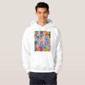 Berlin Germany City Map Hoodie (Vorne ganz)