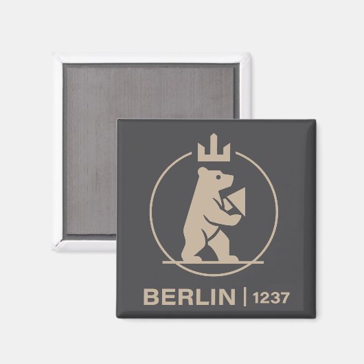 Berlin Germany Europe Magnet (Vorderseite/Rückseite)